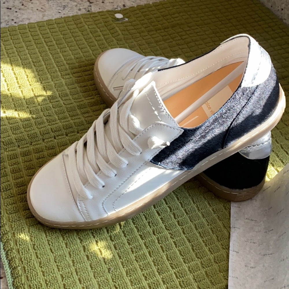 Dolce Vita Calf Hair Sneaker, size: 7.5